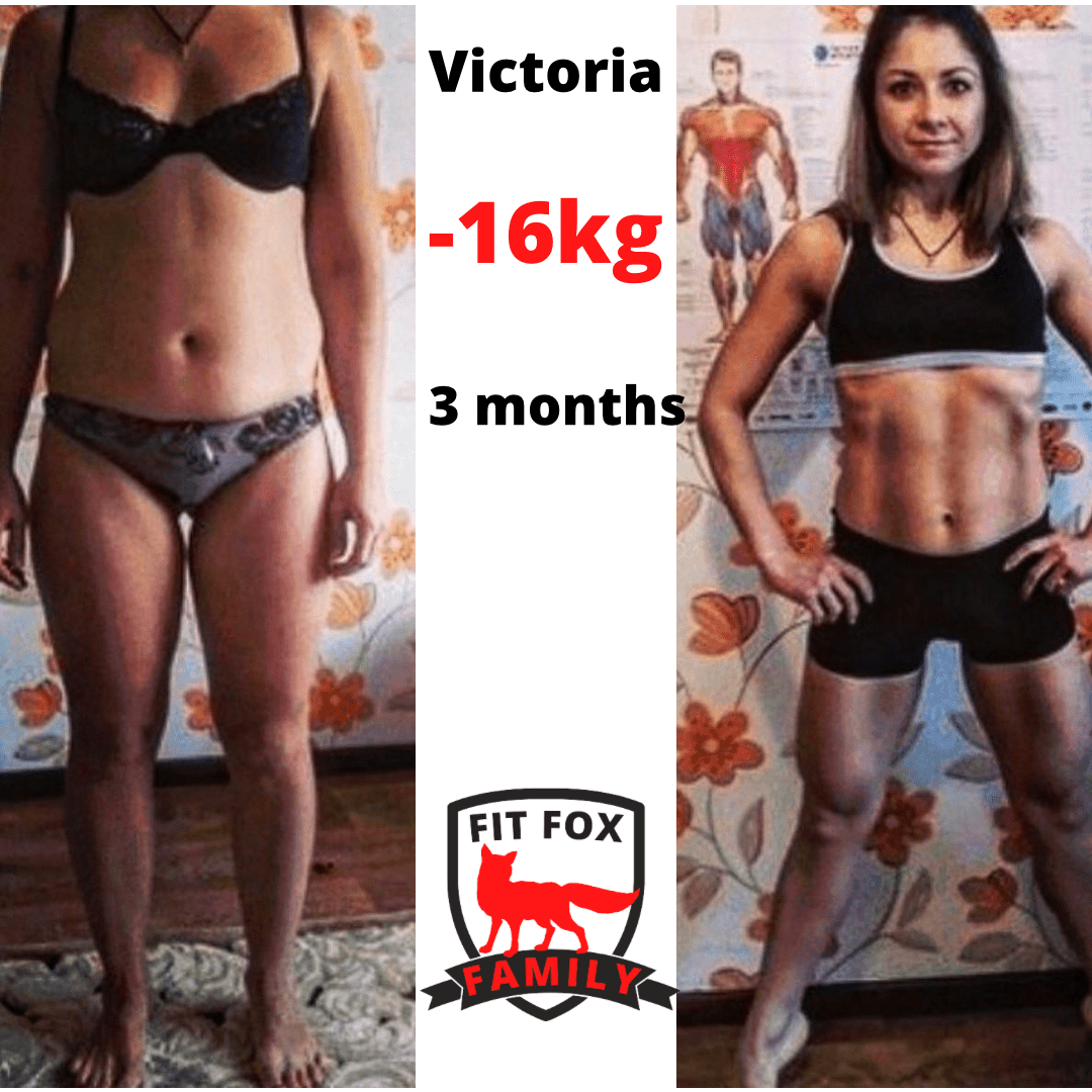 "Definition of the muscles after a personal training with Anastasiia."