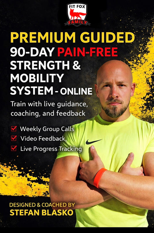 "Train with live guidance, coaching, and feedback. Weekly group calls, video feedback, live progress tracking."